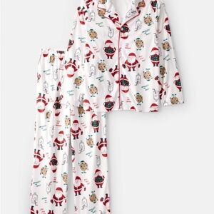 Festive Santa Unisex Pajama Set XLarge